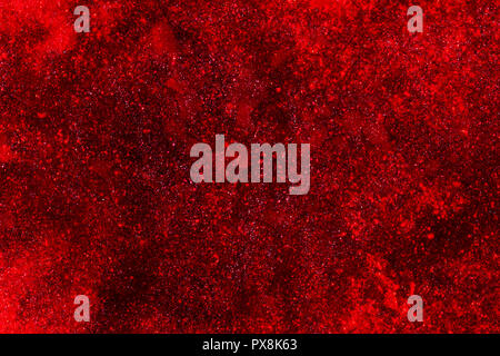 Red dynamische Flüssigkeit und abstrakten Hintergrund Stockfoto