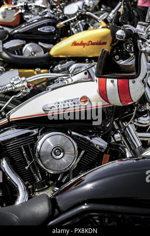 Wien, Harley Davidson Treffen 2009 Stockfoto