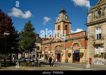 Die Halle Gebäude auf Earle Street im Stadtzentrum von Crewe UK Stockfoto