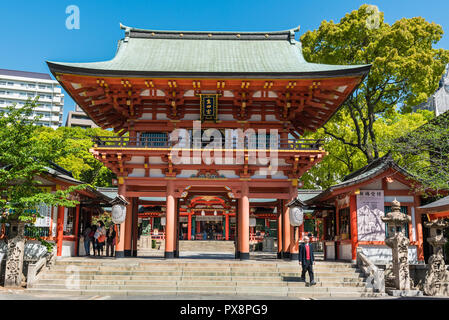 Ikuta Schrein, Kobe, Japan Stockfoto