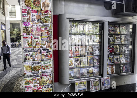 Rio De Janeiro, Centro, Avenida Presidente Vargas, Brasilien Stockfoto
