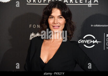 Rom, Italien, 19. Oktober 2018 - Villa Miani - 10° GALA" TELETHON ALLA FESTA DEL CINEMA DI ROMA Ilaria Spada Credit: Giuseppe Andidero/Alamy leben Nachrichten Stockfoto