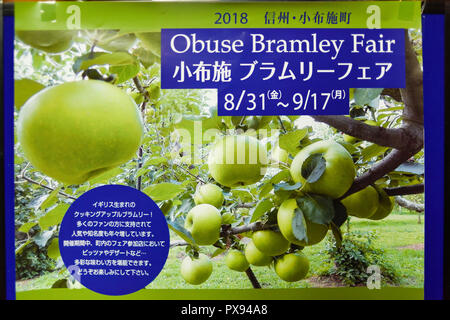 Southwell, Nottinghamshire, Großbritannien. Okt 2018 20. Das Münster Stadt Southwell und Heimat des berühmten kochen Apple feiern alle Dinge Bramley apple mit Verkaufsständen, Kochen zeigt Morris Dancers und sogar König Charles 1 gedreht wird. Credit: Ian Francis/Alamy leben Nachrichten Stockfoto