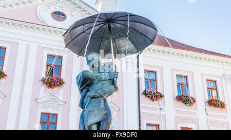 Rathaus Tartu Estland Stockfoto