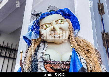 Marionette Souvenirshop Talinn in Estland Stockfoto