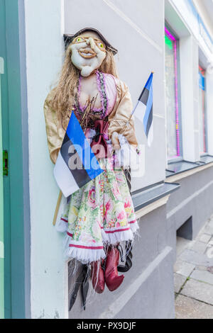 Marionette Souvenirshop Talinn in Estland Stockfoto