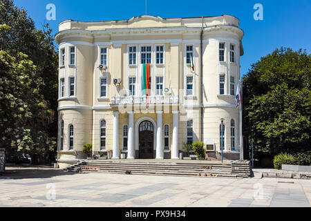 PLOVDIV, Bulgarien - 10. Juni 2017: Bau der militärischen Verein in der Stadt von Plovdiv, Bulgarien Stockfoto