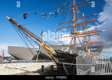 Der RSS-Erkennung, das erste Boot Scott und Shakleton in die Antarktis, in Dundee, Schottland, Großbritannien. Stockfoto