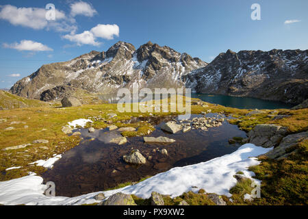 Wangenitzsee. Schobergruppe. Nationalpark Hohe Tauern. Kärnten Stockfoto