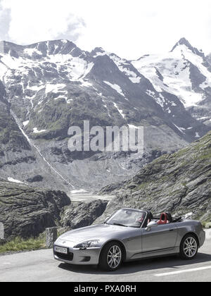 Großglockner-Bereich, Hochalpenstraße, Österreich, Carinthia, Großglockner Stockfoto