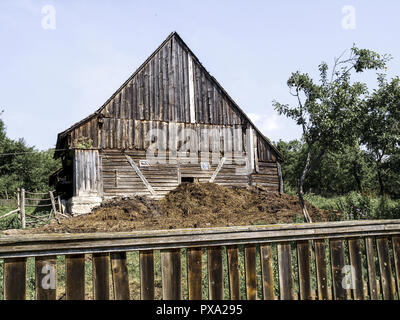 Athya, alte, traditionelle rumänische ungarischen Dorf, Rumänien, Transsilvanien, Atia (Harghita) Stockfoto