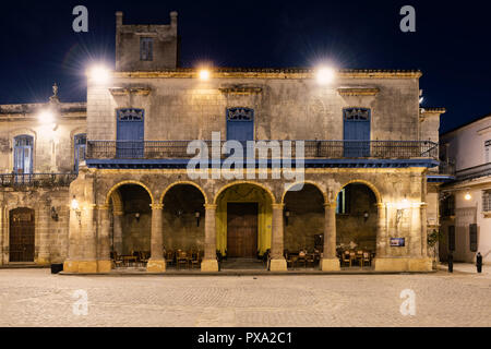 Historischen Gebäude auf der Plaza de la Catedral in Havanna. Stockfoto