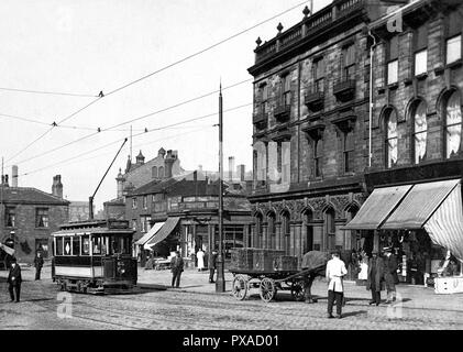 Heckmondwike frühen 1900er Jahren Stockfoto