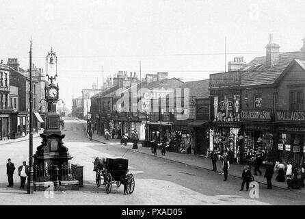Heckmondwike frühen 1900er Jahren Stockfoto