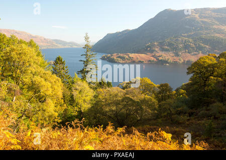 Ullswater von Sheffield Hecht im Lake District, England. Stockfoto