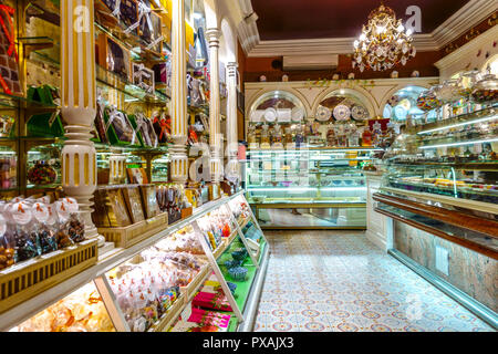 La Pajarita Bomboneria, Palma De Mallorca, Spanien Stockfoto