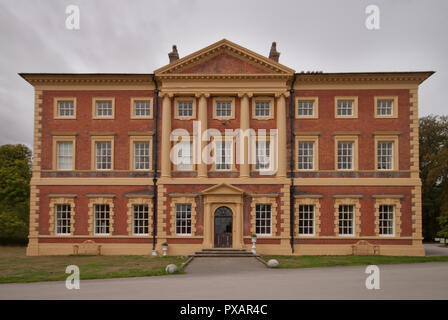 Die Fassade von Lytham Hall Stockfoto