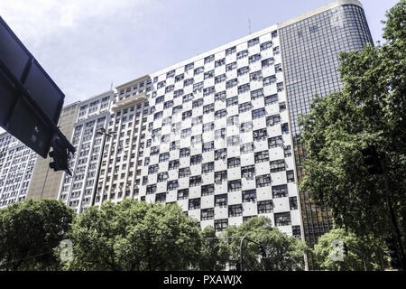 Rio De Janeiro, Centro, Avenida Presidente Vargas, Brasilien Stockfoto