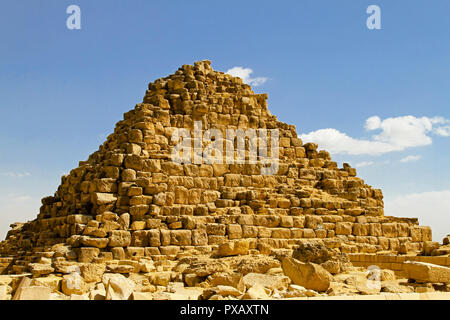Königin Hetepheres Grab in der Nähe von Pyramiden in Gizeh Stockfoto