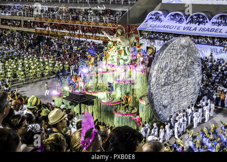 Rio De Janeiro, Karneval, Villenviertel, Brasilien Stockfoto