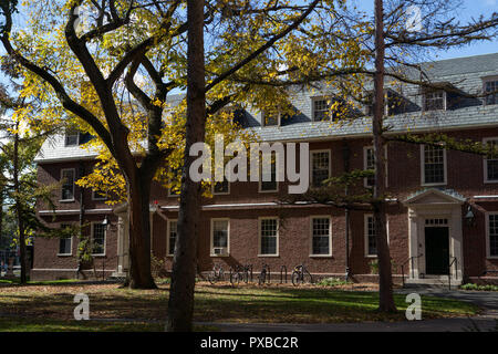 Parken Sie auf den Campus in der Stadt Cambridge in Massachusets Stockfoto