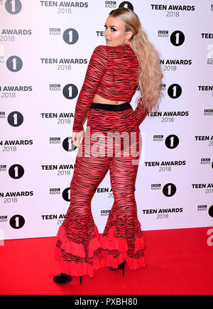 Tallia Sturm an der BBC Radio 1 Teen Awards gehalten an der SSE-Arena, Wembley, London. Stockfoto