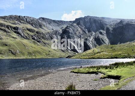 Blick auf die Berge im Norden von Wales Stockfoto