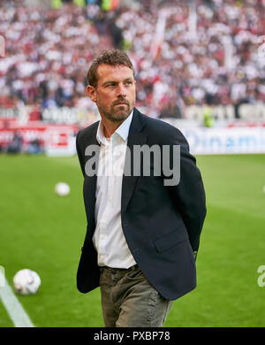 DFL Fußball, Stuttgart, Oktober 20, 2018 Markus WEINZIERL, VFB-Cheftrainer, halbe Größe, Porträt, VFB Stuttgart - Borussia Dortmund - DFL-Bestimmungen verbieten die Verwendung von Fotografien als BILDSEQUENZEN und/oder quasi-VIDEO - 1. Deutschen Fußball-Bundesliga, Stuttgart, 20. Oktober 2018, Saison 2018/2019, Spieltag 8 © Peter Schatz/Alamy leben Nachrichten Stockfoto