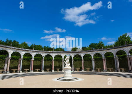 Das Schloss von Versailles war die wichtigste Royal von Frankreich von 1682 unter Louis XIV Wohnen bis zum Beginn der Französischen Revolution 1789. Stockfoto