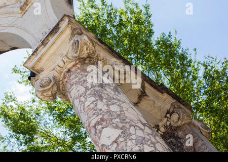 Das Schloss von Versailles war die wichtigste Royal von Frankreich von 1682 unter Louis XIV Wohnen bis zum Beginn der Französischen Revolution 1789. Stockfoto