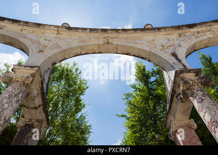 Das Schloss von Versailles war die wichtigste Royal von Frankreich von 1682 unter Louis XIV Wohnen bis zum Beginn der Französischen Revolution 1789. Stockfoto