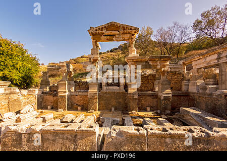 Ephessus antike Stadt Stockfoto