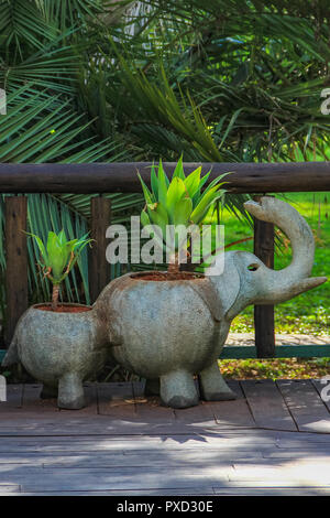 Safari Lodge in der Masai Mara Kenia Afrika Stockfoto