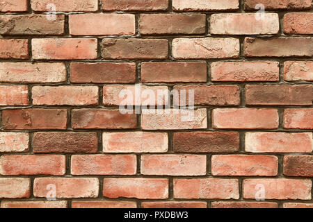 Gemauerte Wand Closeup Stockfoto