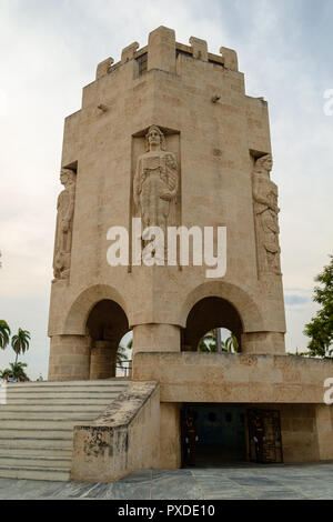 Mausoleum von Jose Marti, Santa Ifgenia Friedhof, Santiago de Cuba, Kuba Stockfoto