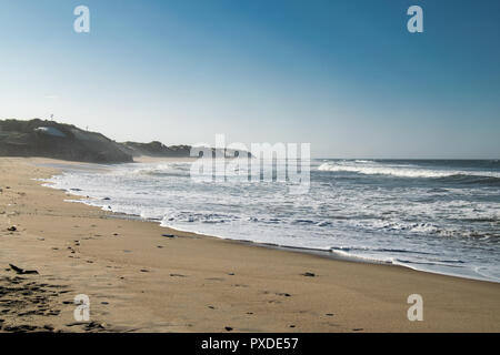 Ofir Beach in Portugal, Surf spot Stockfoto