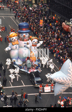 1996 Macy's Thanksgiving Day Parade, New York City, USA Stockfoto