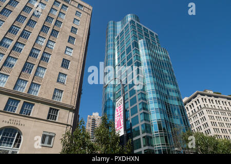 Eigentumswohnung-Turm, 445 Lafayette St. am Astor Place und Cooper Square, New York Stockfoto