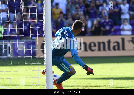 Orlando, USA. Okt 2018 21. Orlando Stadt SC hosts Columbus bei Orlando Stadt Statium am 21. Oktober in Orlando, Florida 2018. Photo Credit: Marty Jean-Louis Credit: Marty Jean-Louis/Alamy leben Nachrichten Stockfoto