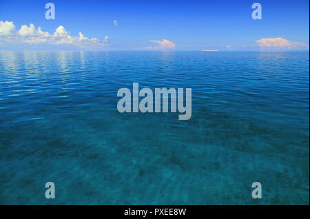 Osten, hier dargestellt, ist einer der am wenigsten zugängliche der sieben Inseln, Dry Tortugas National Park in den Florida Keys Stockfoto