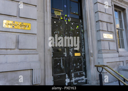 20. Oktober 2018 Brexit März (März für die Zukunft) Stockfoto