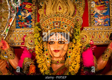 Durga Puja Feier Stockfoto