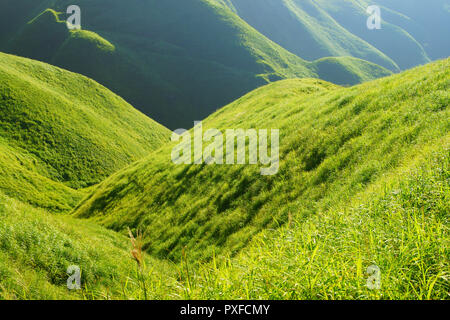 Mt. Aso nördlichen Somma, Präfektur Kumamoto, Japan Stockfoto