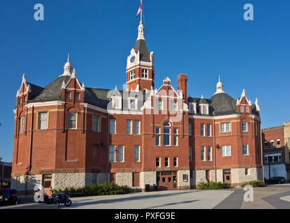 Rathaus Gebäude in Stratford, Ontario, Kanada. Stockfoto