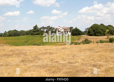 Tranmer Haus war das Haus von Edith ziemlich früher genannt, Sutton Hoo Haus, Suffolk, England Stockfoto