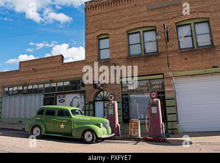 Lowell Arizona USA. Geschäftsviertel Stockfoto