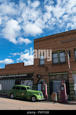 Lowell Arizona USA. Geschäftsviertel Stockfoto