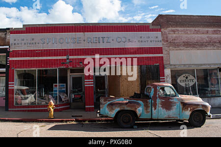 Lowell Arizona USA. Geschäftsviertel Stockfoto