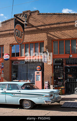 Lowell Arizona USA. Geschäftsviertel Stockfoto