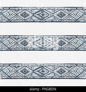 Abstrakte geometrische Drucken, tribal Design. Stockfoto